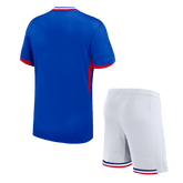 France Home Jersey Kit EURO 2024 Kids(Jersey+Shorts)